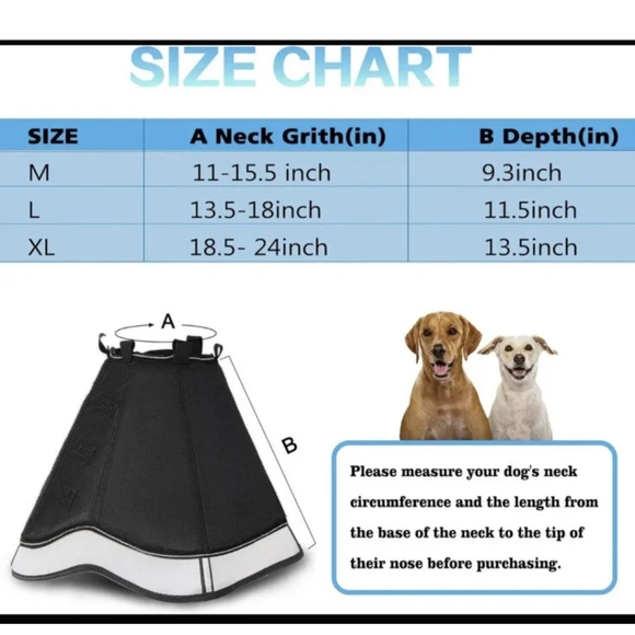 BABYLTRL Large Dog Cone Collar Soft - Size: Large - New In Package - Picture 6 of 8